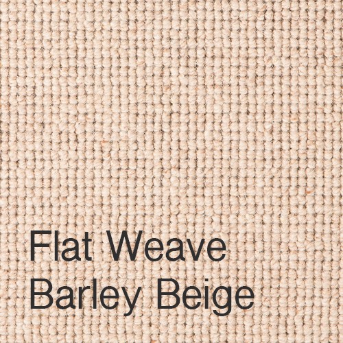 Flat Weave Barley Beige