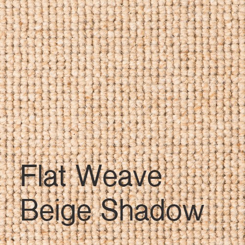 Flat Weave Beige Shadow