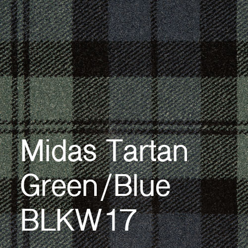 Midas Tartan Green Blue Midas Tartan Green Blue