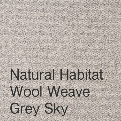 Natural Habitat Woolweave Grey Sky