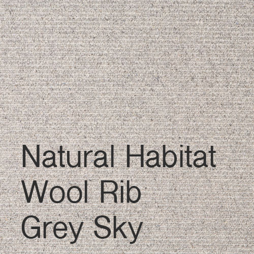 Natural Habitat Woolrib Grey Sky